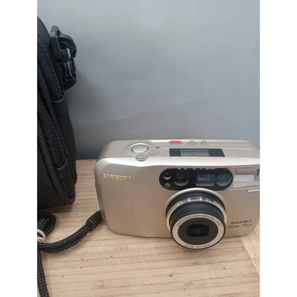 Samsung Maxima 80GL‎ 35mm Point & Shoot Film Camera FEW BLEMISHES Tested Works